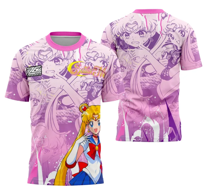 Arte Camisa Interclasse Tsukino Usagi