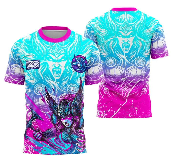 Arte Camisa Interclasse Valquíria