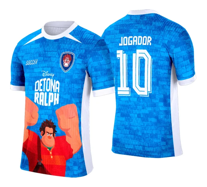 Arte Vetor Camisa Interclasse Detona Ralph - 0200