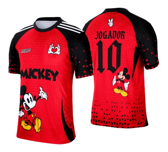 Arte Vetor Camisa Interclasse Mickey - 0191