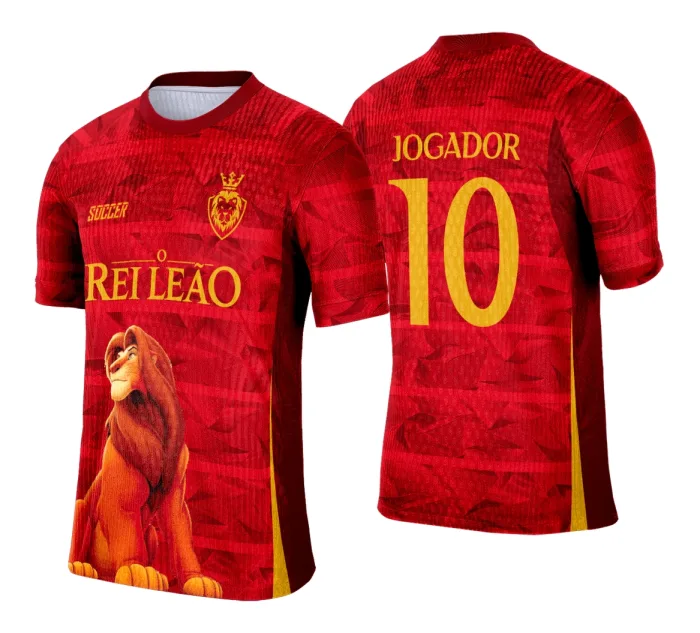 Arte Vetor Camisa Interclasse Rei Leão - 0188