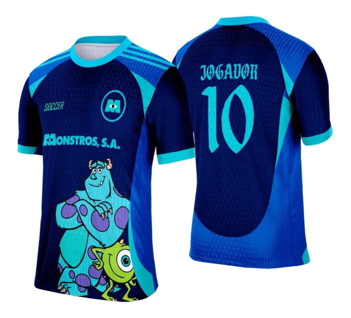 Arte Vetor Camisa Interclasse Monstros S.A. - 0182