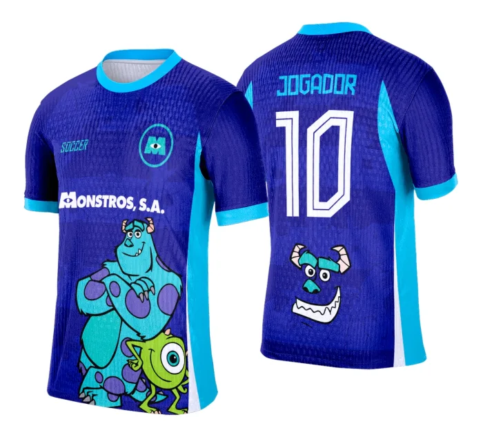 Arte Vetor Camisa Interclasse Monstros S.A. - 0177