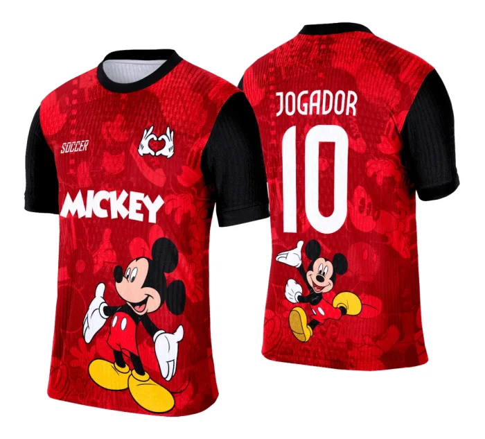 Arte Vetor Camisa Interclasse Mickey - 0168