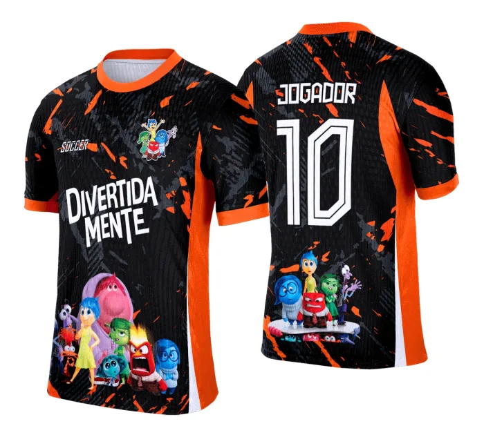 Arte Vetor Camisa Interclasse Divertidamente - 0166