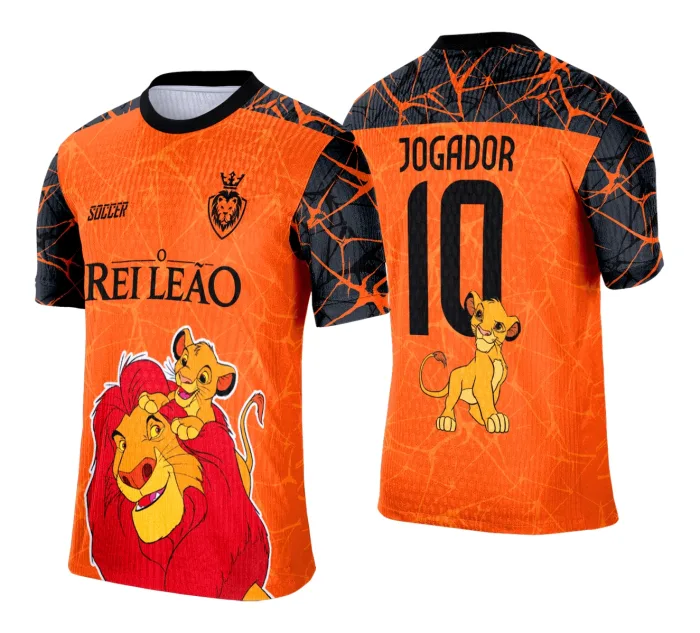 Arte Vetor Camisa Interclasse Rei Leão - 0163