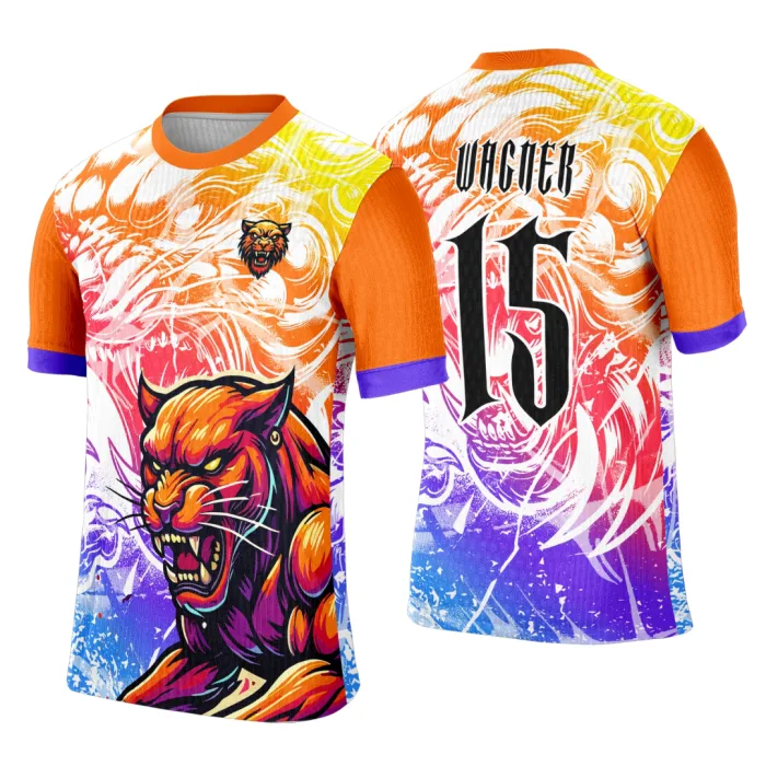 Arte Template Camisa Interclasse Pantera Gold 2025 - 0147