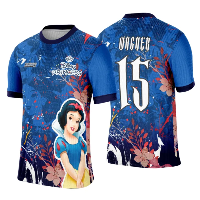 Arte Template Camisa Interclasse Princesa Branca de Neve - 0129