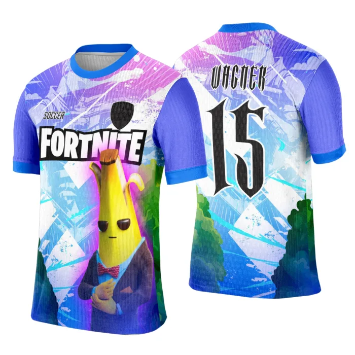 Arte Template Camisa Interclasse Game Fortnite - 0111