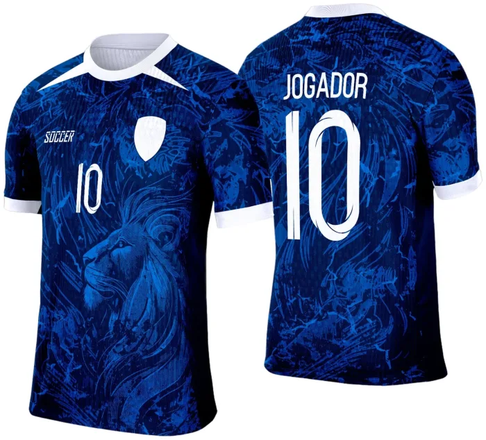 Camisa de Interclasse Leão 2025 - Arte Vetor Template