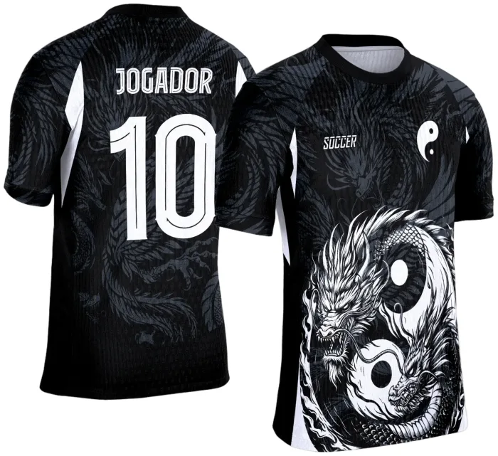 Camisa de Interclasse Dragão 2025 - Arte Vetor Template