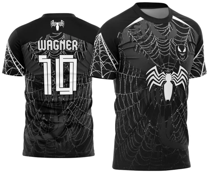 Arte Estampa Camisa Interclasse Venom 2025 modelo 6