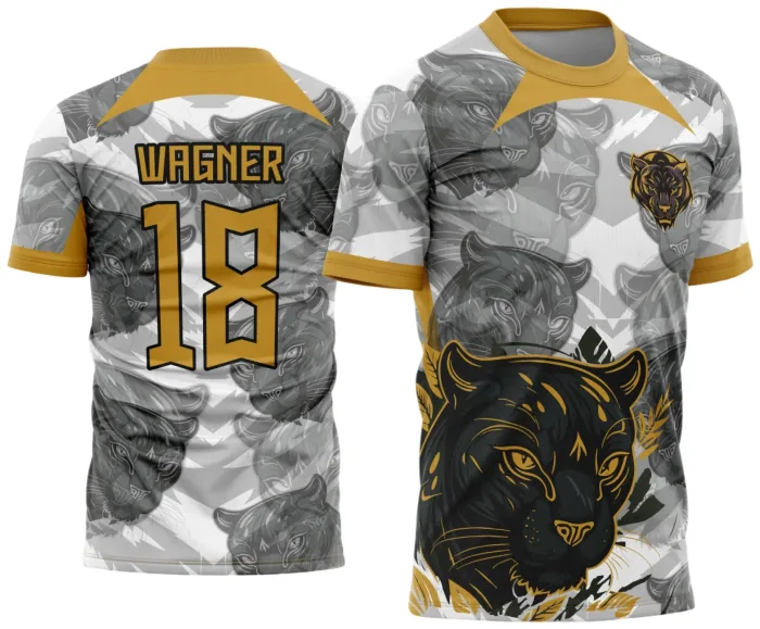 Arte Estampa Camisa Interclasse Pantera Negra modelo 4