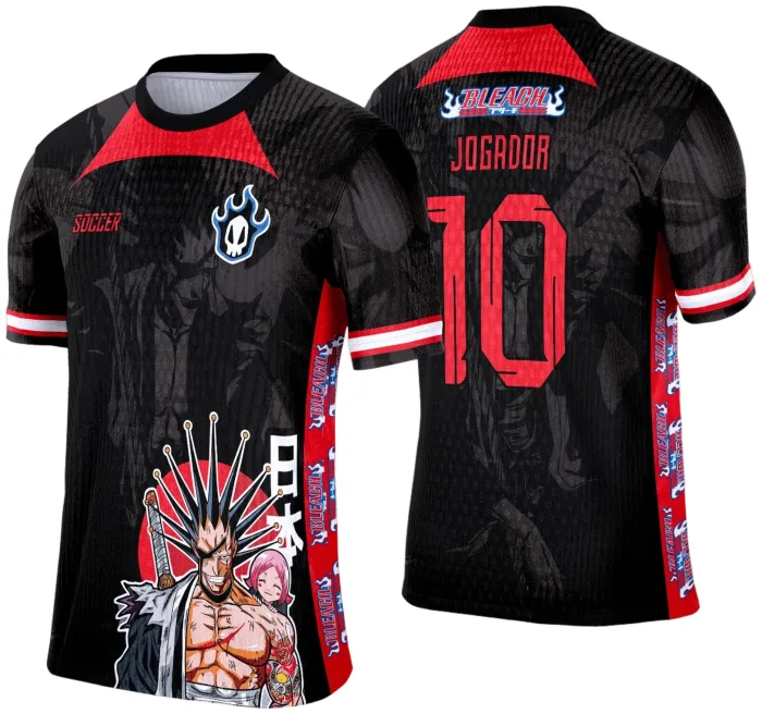 Camisa de Interclasse - Arte Vetor - Anime modelo 7