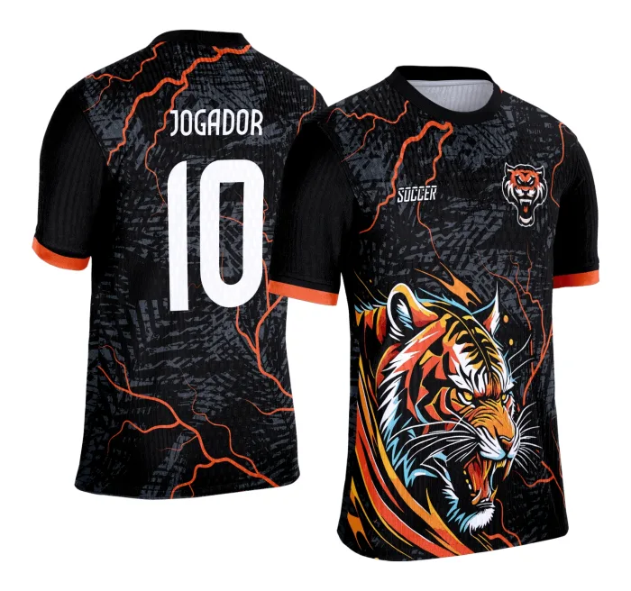 Camisa de Interclasse Escolar 2025: Tigre modelo 2