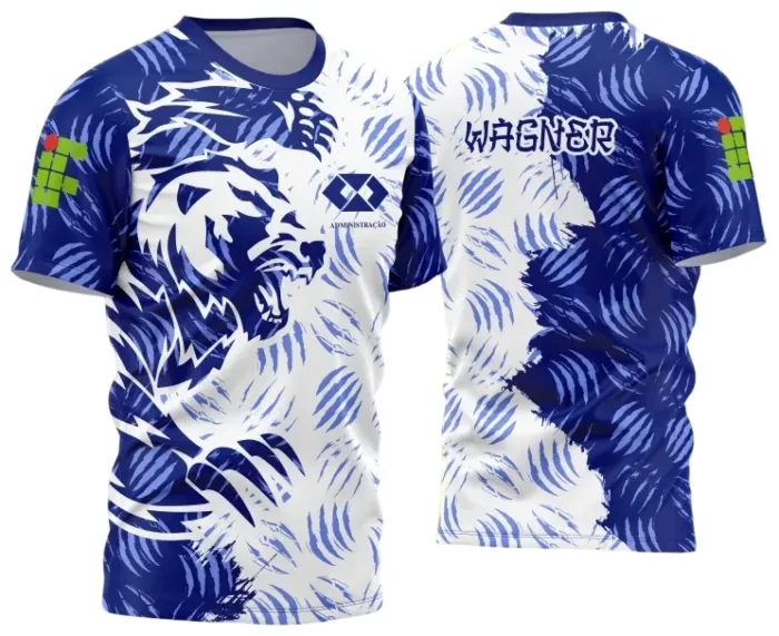 Arte Vetor Camisa de Interclasse Urso Feroz 2025 modelo 4