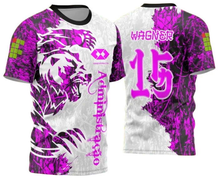 Arte Vetor Camisa de Interclasse Urso Feroz 2025 modelo 6