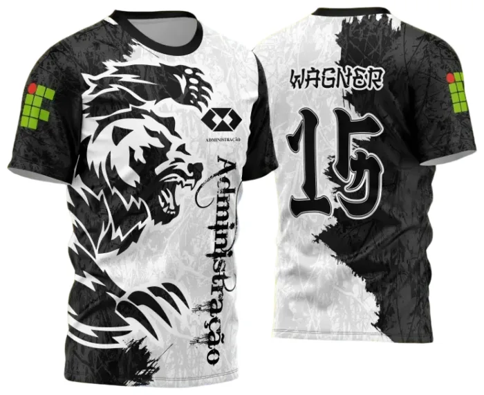 Arte Vetor Camisa de Interclasse Urso Feroz 2025 modelo 9