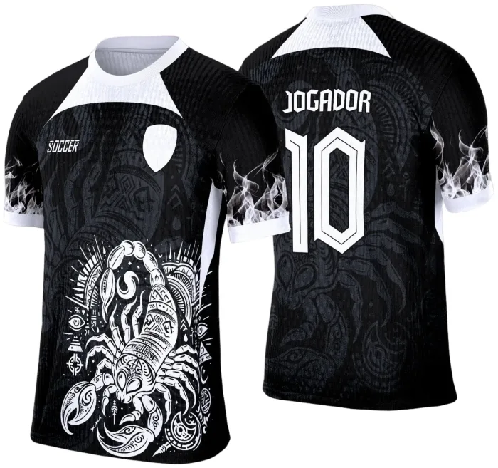 Arte Template Camisa de Interclasse 2025 | Escorpião