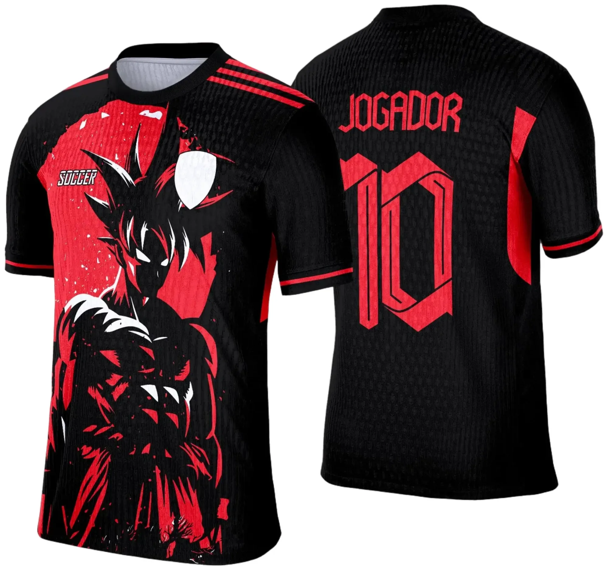 Camiseta unissex preta com logo no peito e estampa grande nas costas inspirada no Template Camisa de Interclasse 2025 Dragon Nall, ideal para eventos escolares.