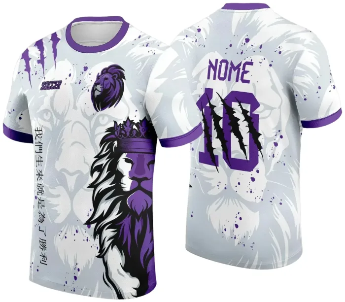 Arte Estampa Camisa InterClasse 2025 Leão