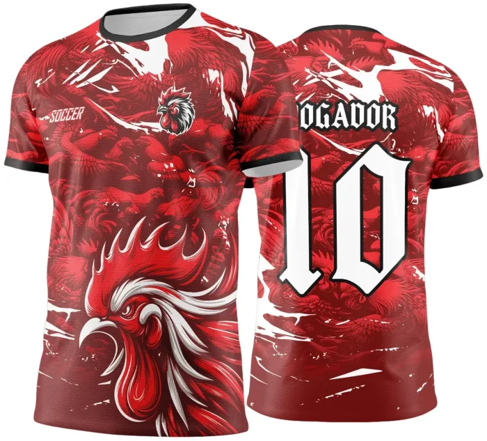 Camiseta unissex preta com logo no peito e estampa grande nas costas inspirada no Interclasse Galo 2025, perfeita para torcedores que querem mostrar sua paixão com estilo.