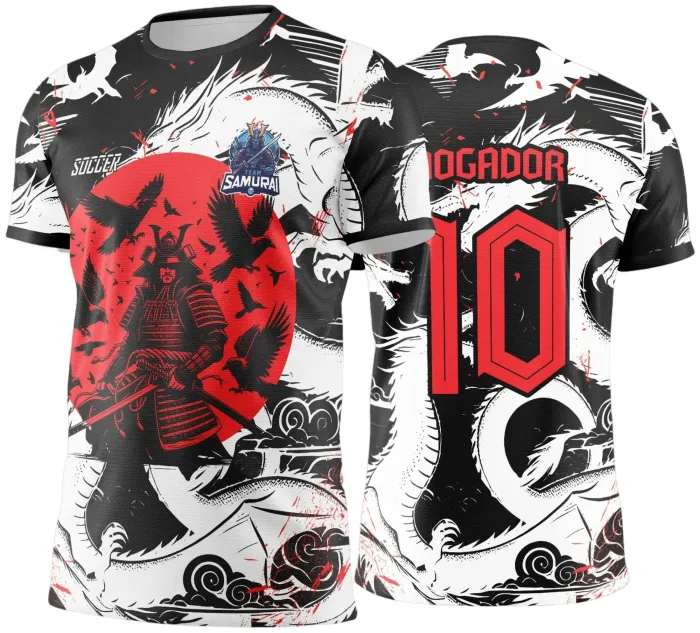 Arte Vetor - Camisa de Interclasse Samurai - 2025 modelo 2