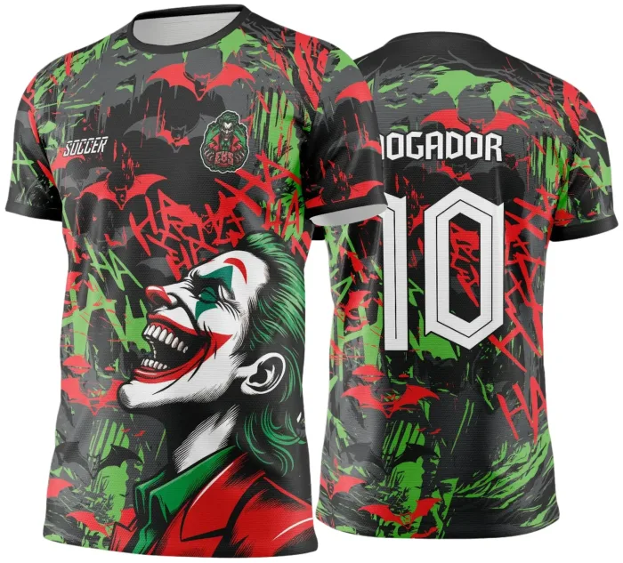 Arte Vetor Camisa de Interclasse Coringa -  Jogos Internos 2024 - 2025