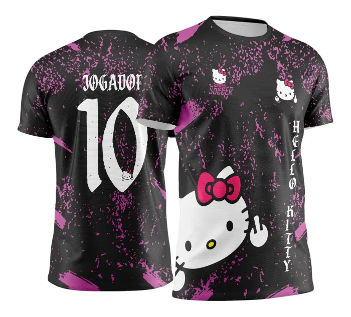 Arte Vetor Camisa de Interclasse Hello Kitty -  Jogos Internos 2024 - 2025