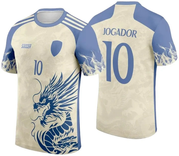 Arte Vetor Camisa Interclasse Dragão 2024 modelo 2