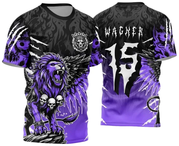 Arte Vetor Camisa de Interclasse Leão 2024 - 2025 modelo 4