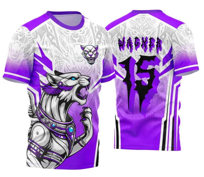 Arte Vetor Camisa de Interclasse Pantera Divina 2024 - 2025