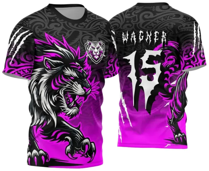Arte Vetor Camisa de Interclasse Tigre 2024 - 2025 modelo 4