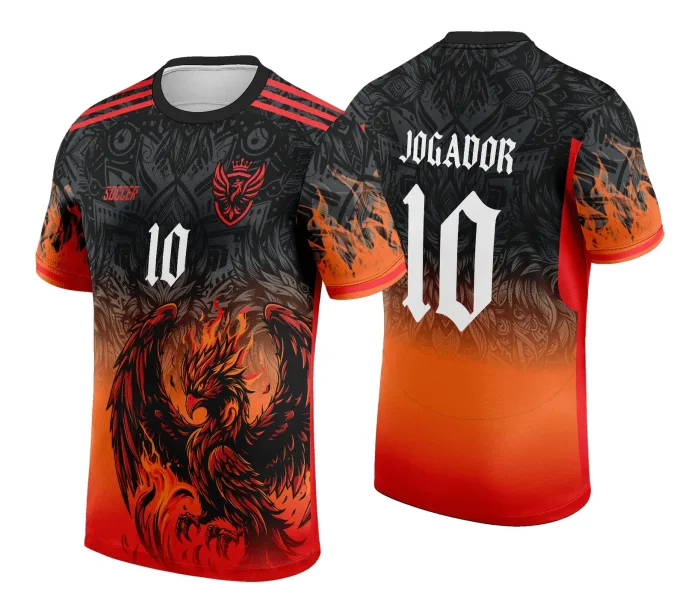 Arte Vetor Camisa de Interclasse Fênix 2024 - 2025 modelo 5
