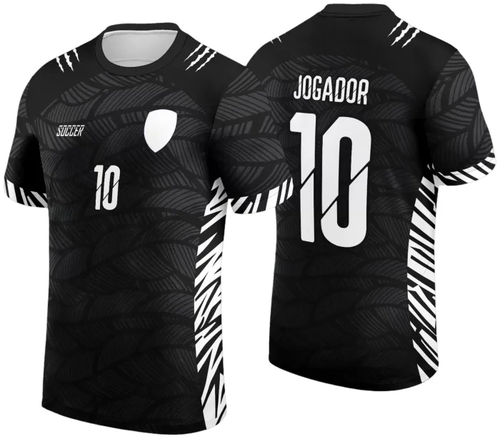 Arte Vetor Camisa de Interclasse 2024 - 2025 - Folhas